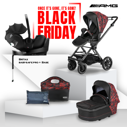 Black Friday Mercedes AMG GT² Travel System Limited Edition - Hyper Red