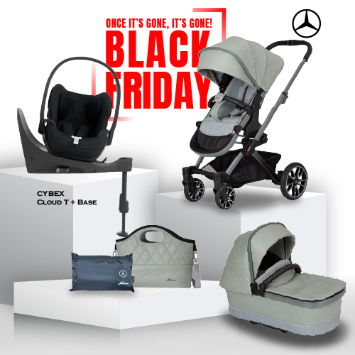Black Friday Mercedes AVANTGARDE GTX Travel System - Sage Grey