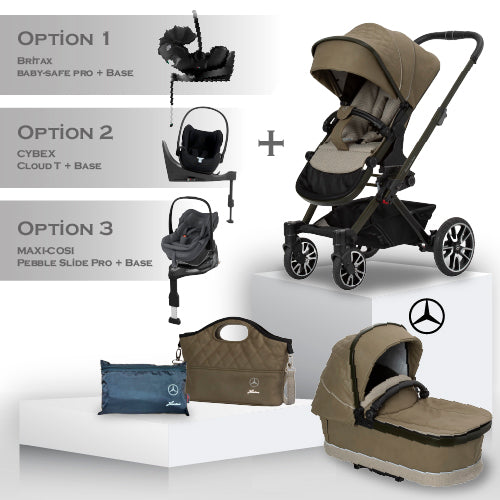 Mercedes Benz Avantgarde GTX Travel System in Tuscany - Car Seat Bundle