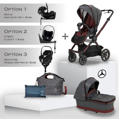 Mercedes Performance GTR Travel System - Tourmaline - Car Seat Bundle *** This item will be available approximately 5 weeks after the order is placed ***